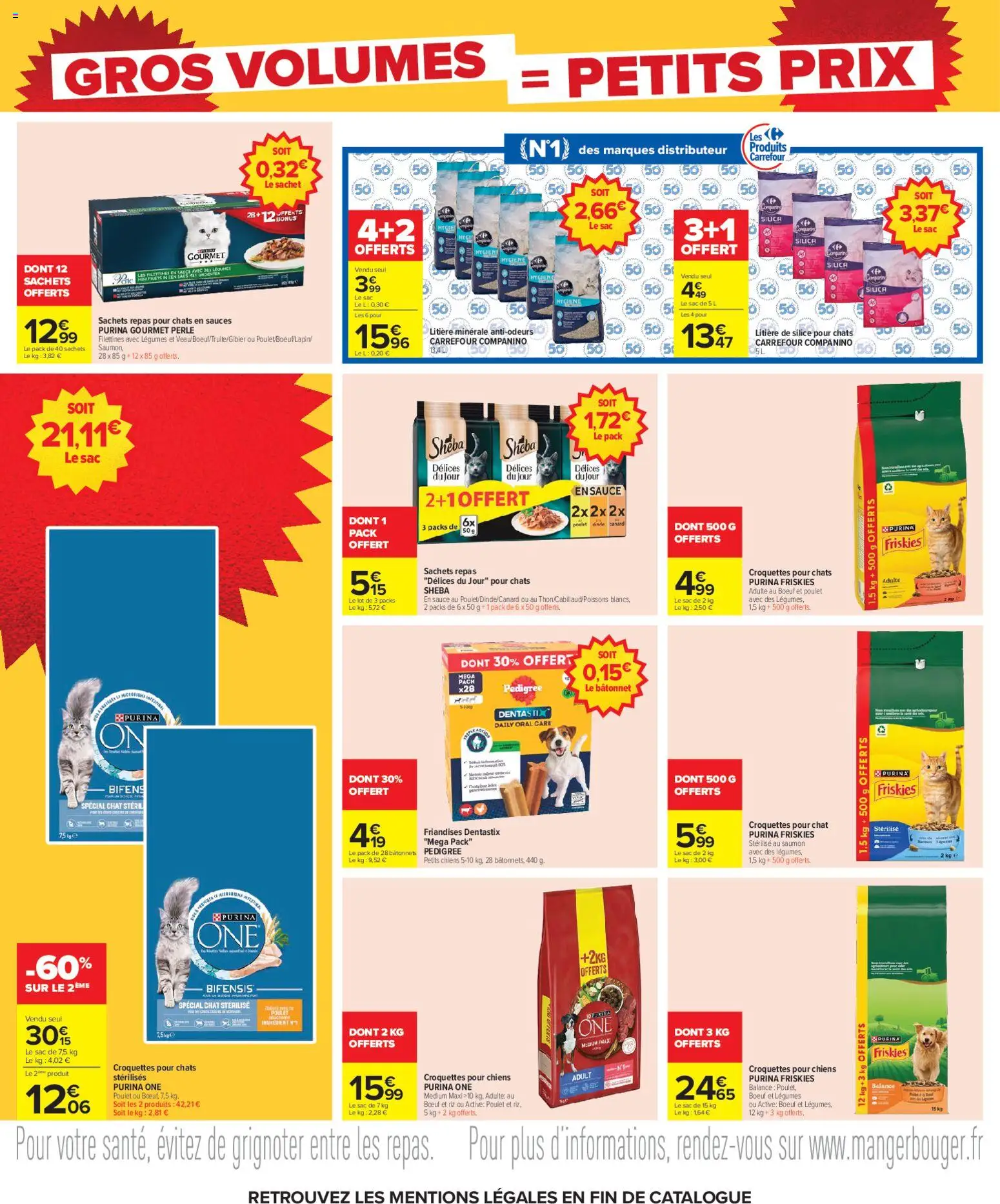 {H1} | Page: 30 | Produits: Canard, Croquettes, Litière, Croquettes pour chat