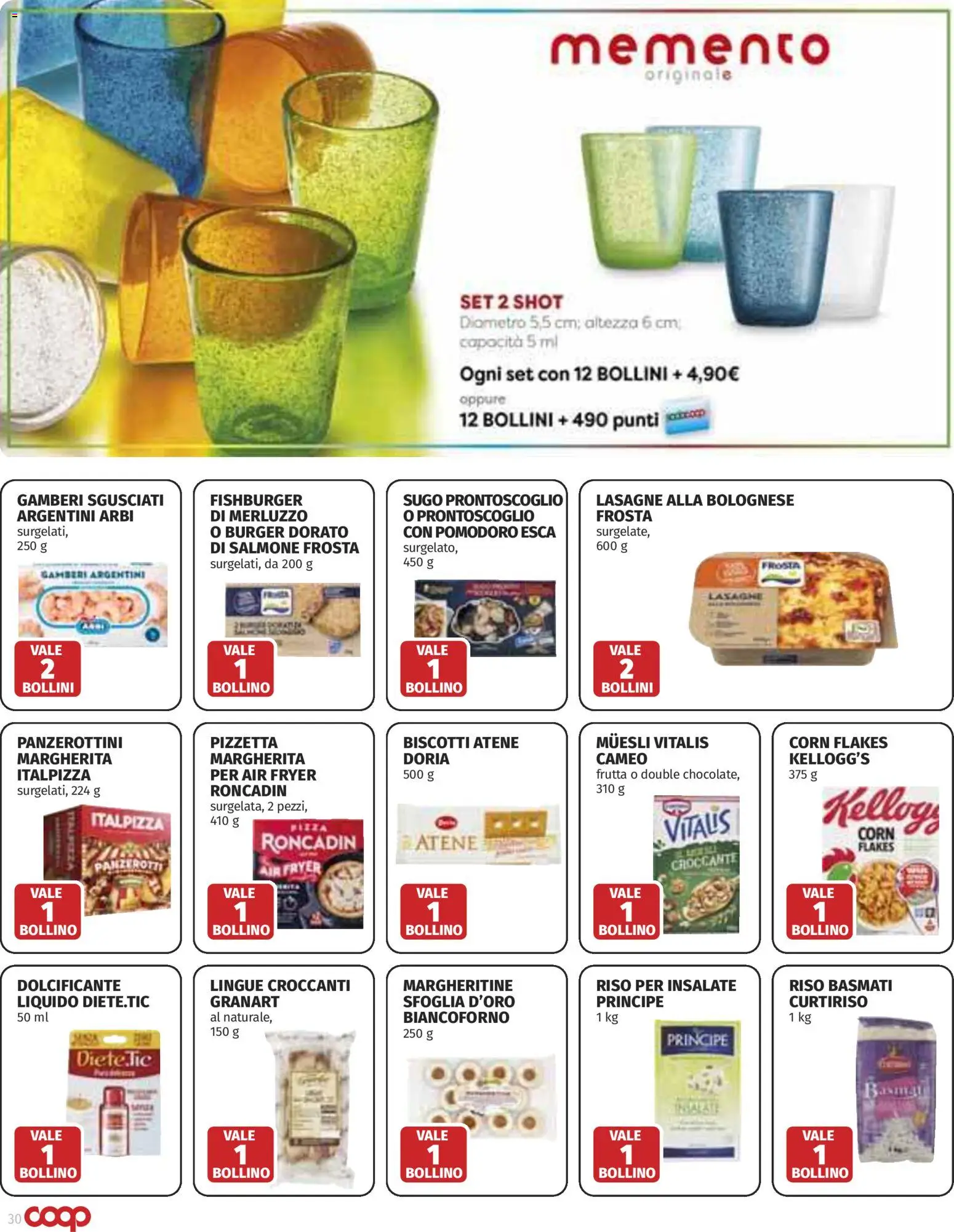 Volantino COOP del 11.06.2026 | Pagina: 30 | Prodotti: Dolcificante, Riso Basmati, Salmone, Biscotti