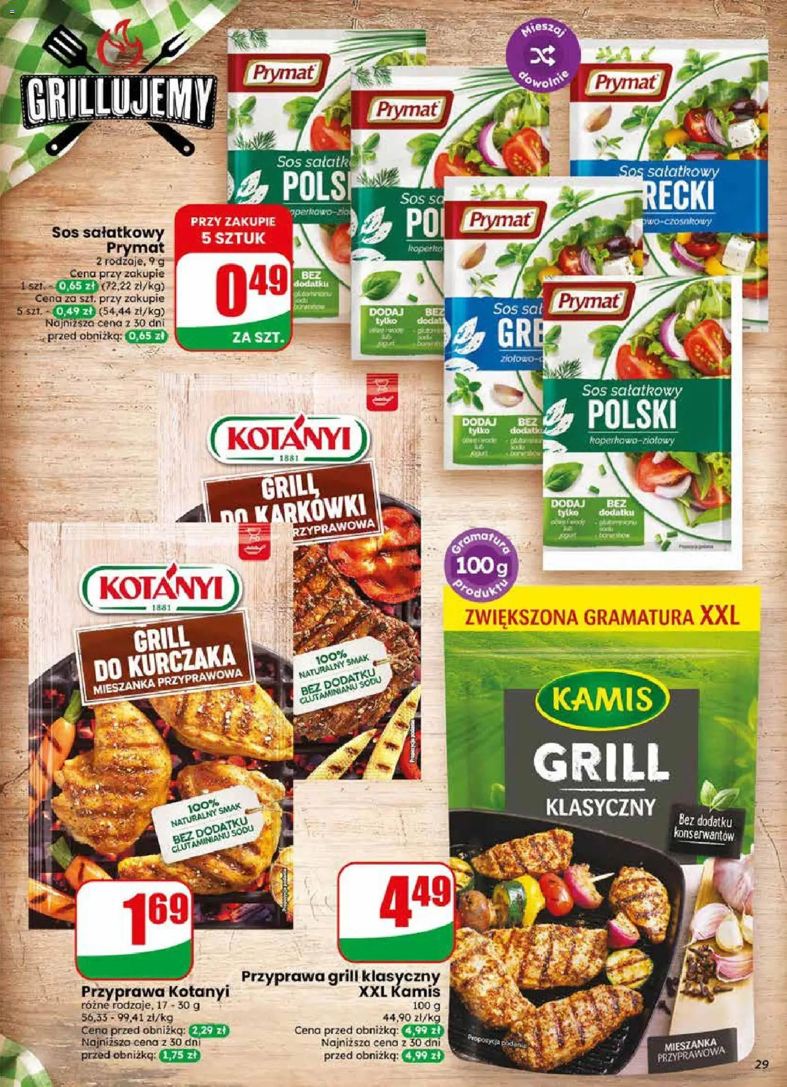 Dino gazetka od 17.06.2026 | Strona: 29 | Produkty: Grill, Sos