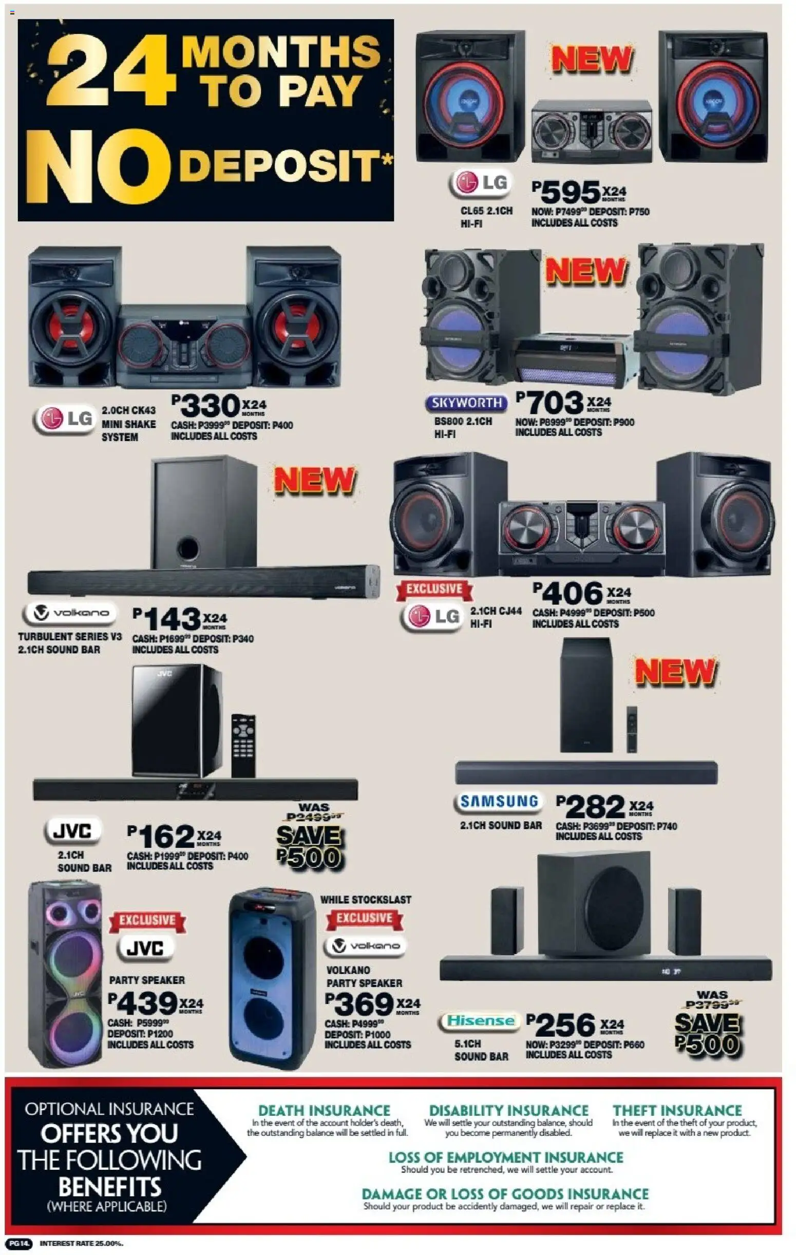 New Lewis Stores catalogue – valid from 10/08/2026 | Page: 14 | Products: Speaker