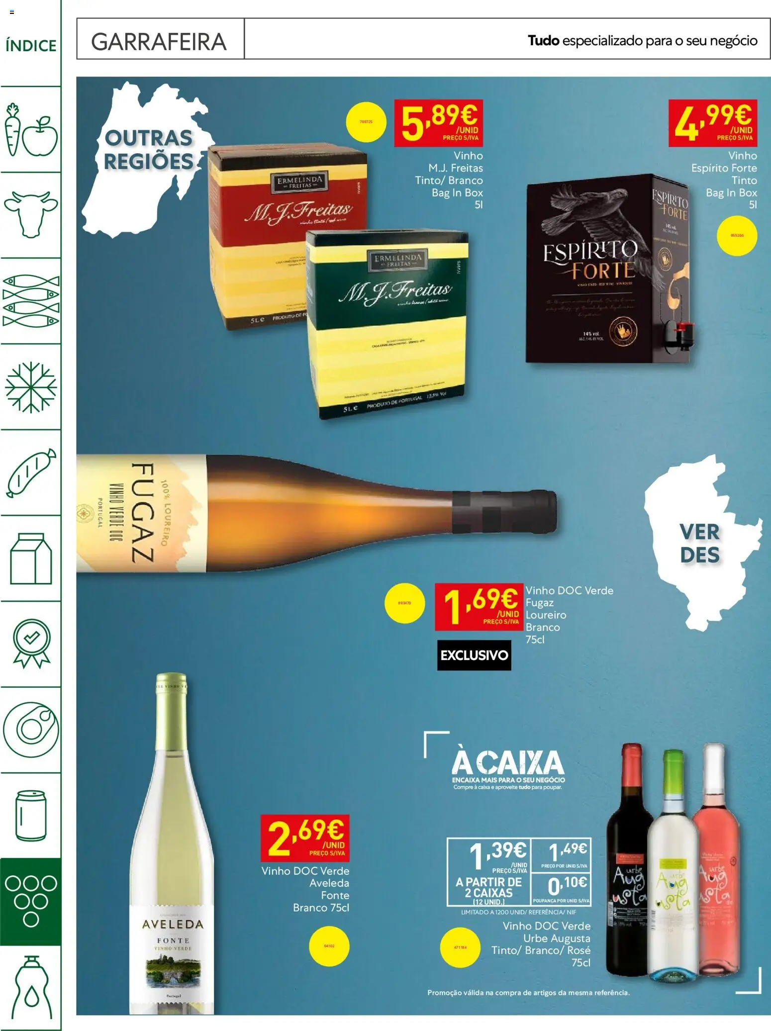 Recheio Horeca │ válido de 12.05.2026 | Página: 28 | Produtos: Caixa, Vinho