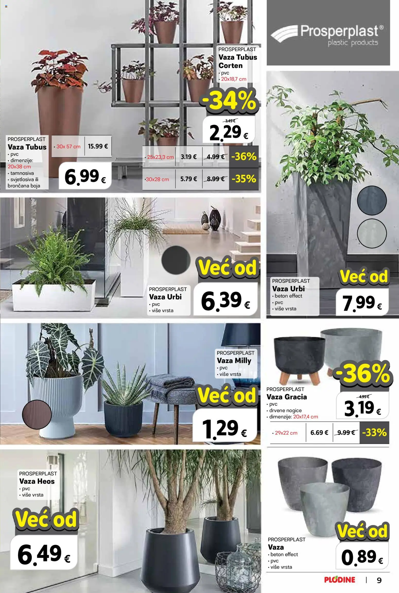 Plodine katalog | vrijedi od 11.03.2026 | Stranica: 9 | Proizvodi: Vaza
