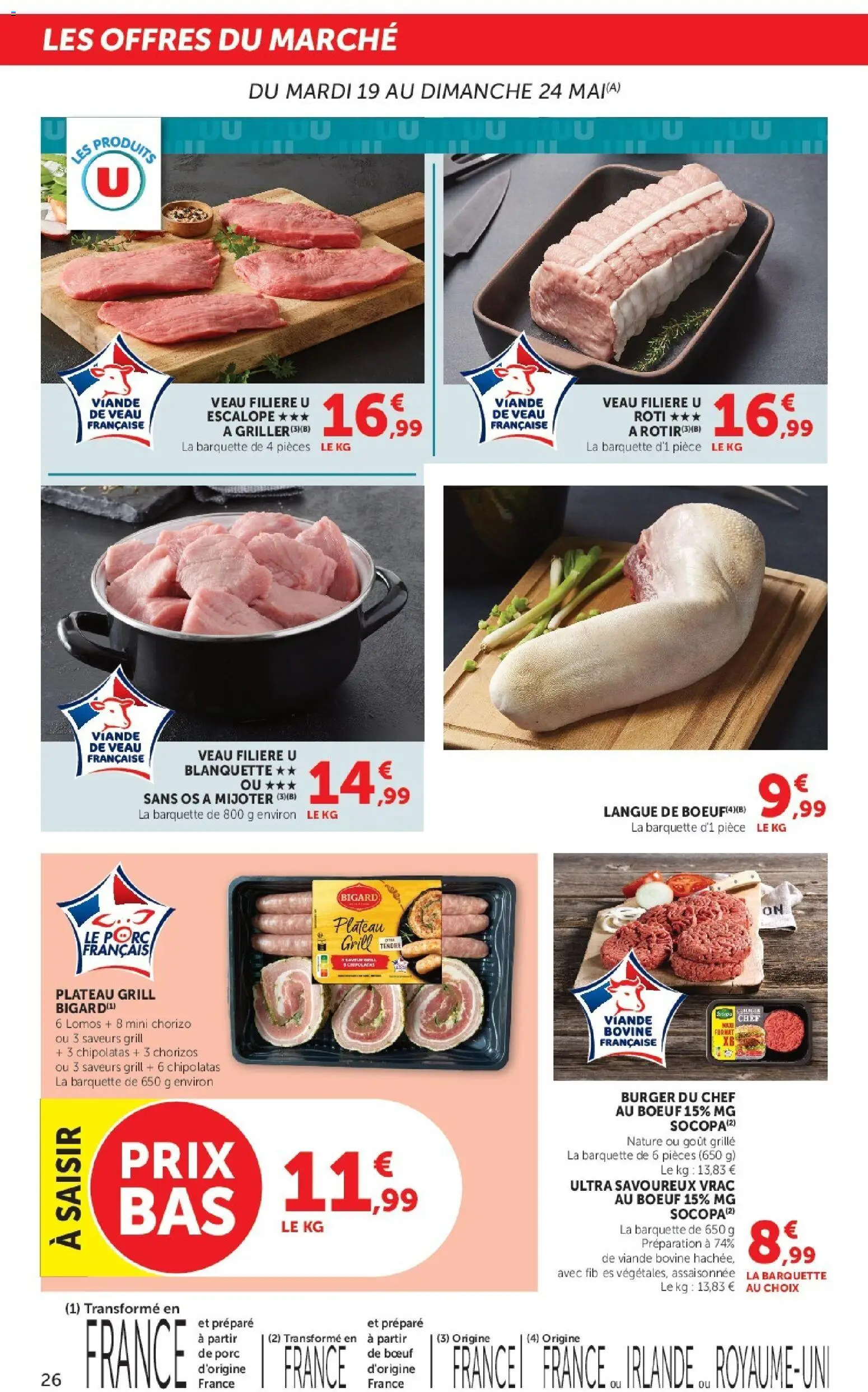 {H1} | Page: 26 | Produits: Plateau, Grill, Porc, Viande bovine
