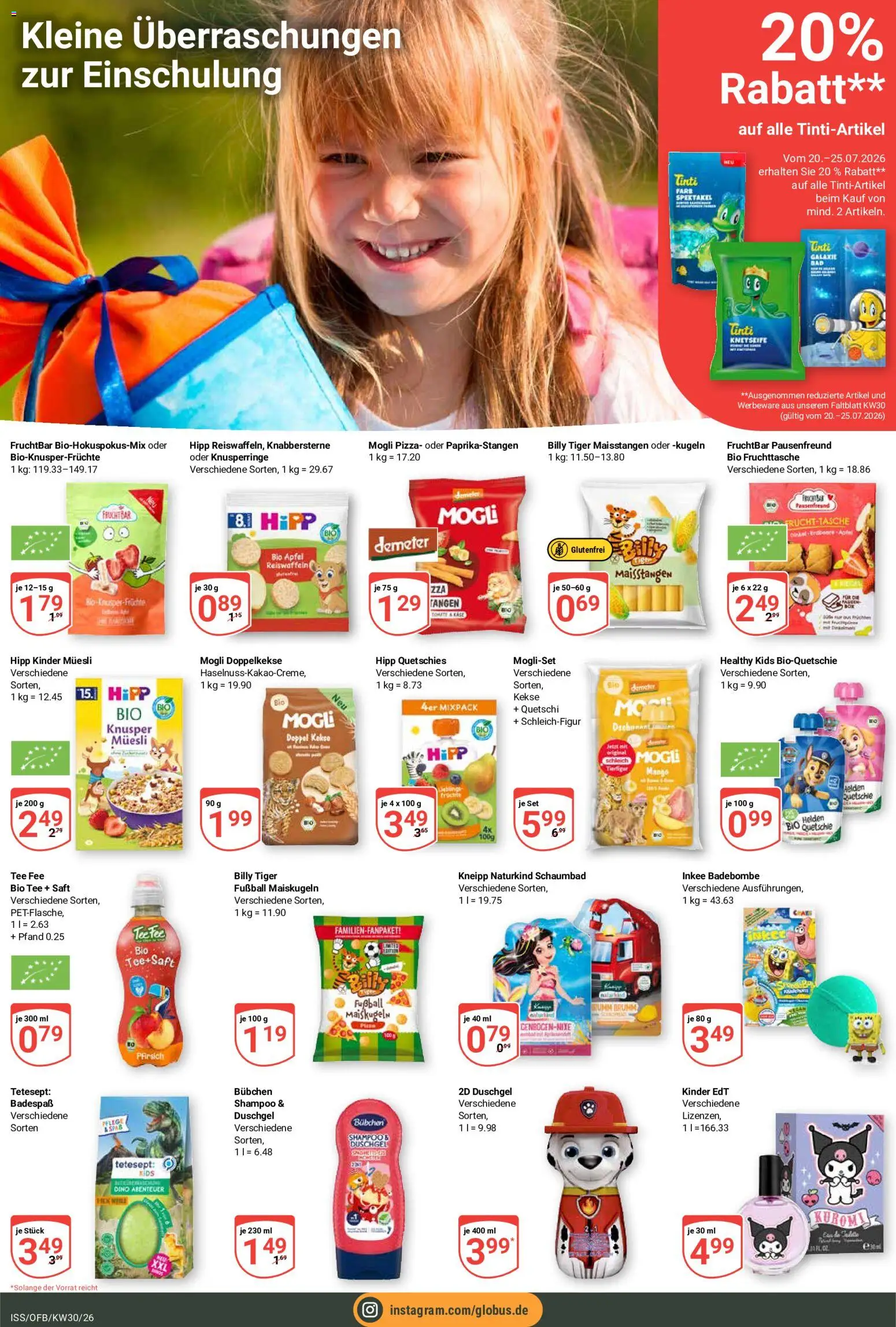 Globus Prospekt – gültig ab 20.07.2026 | Seite: 15 | Produkte: Fußball, Duschgel, Tee, Ente