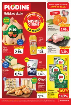 Plodine Katalog - Pregled kataloga iz trgovine Plodine, vrijedi od 23.09.2026