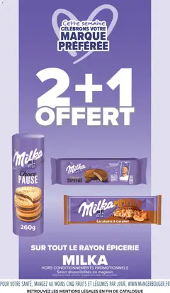 Carrefour - Prévisualisation de Milka MMMMAX Cacahuète & Caramel, Milka MMMMAX chocolate bar with peanuts and caramel valide à partir de 20/10/2026 | Page: 11