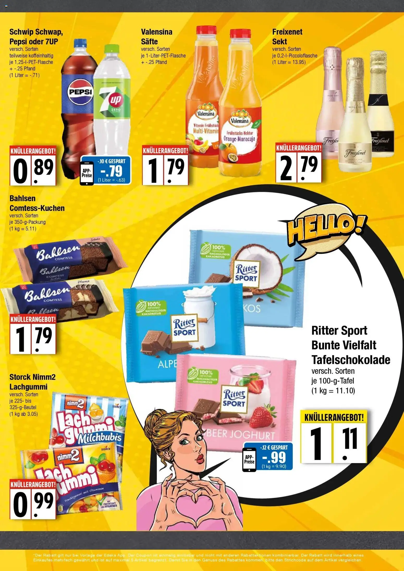 Edeka Prospekt Hamburg (ab 05.10.2026) » Angebote Online | Seite: 7 | Produkte: Freixenet, Sekt, Pepsi, Fruchtsaft