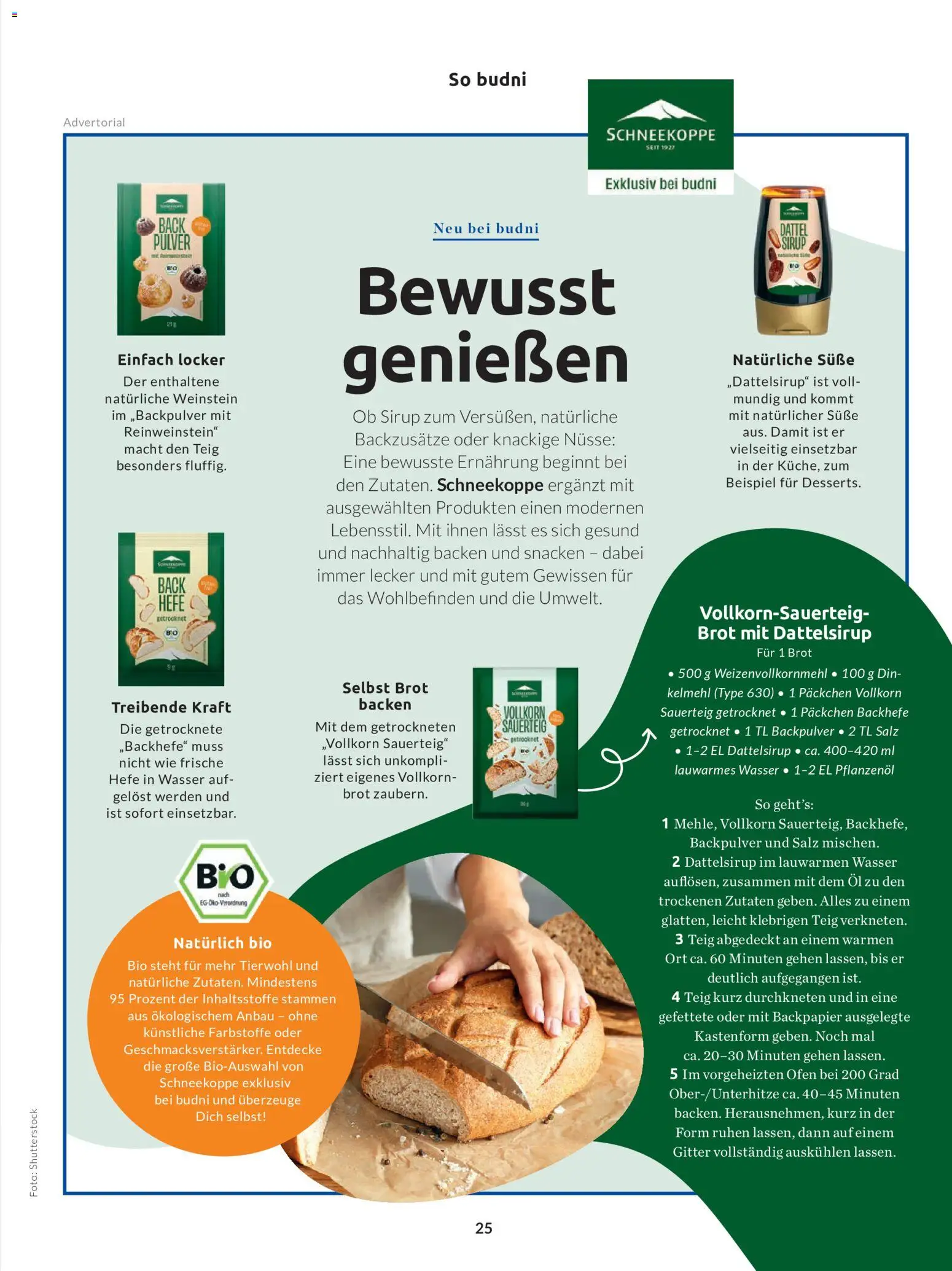 Budni Perle Magazin 04/26 – gültig ab 09.07.2026 | Seite: 33 | Produkte: Ofen, Öl, Sirup, Brot