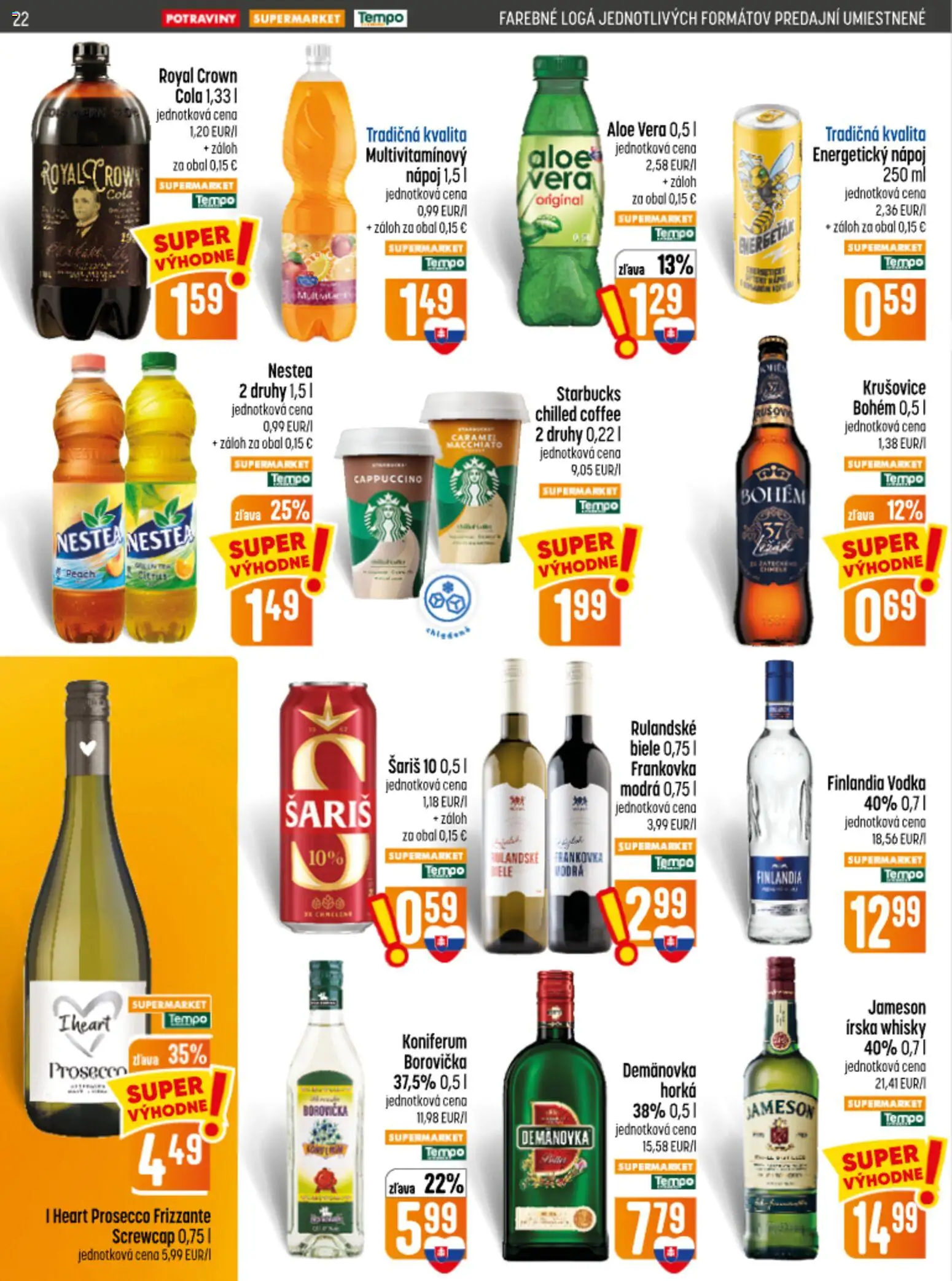 Nové COOP Jednota akcie – leták je platný od 24.09.2026 | Strana: 22