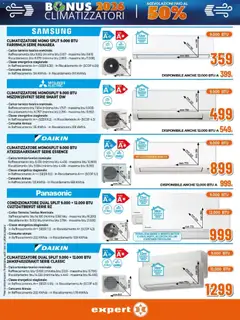 Anteprima del volantino Expert volantino valido a partire dal 03/09/2026 | Pagina: 21 | Prodotti: Climatizzatore, Smartphone, Condizionatore, Samsung