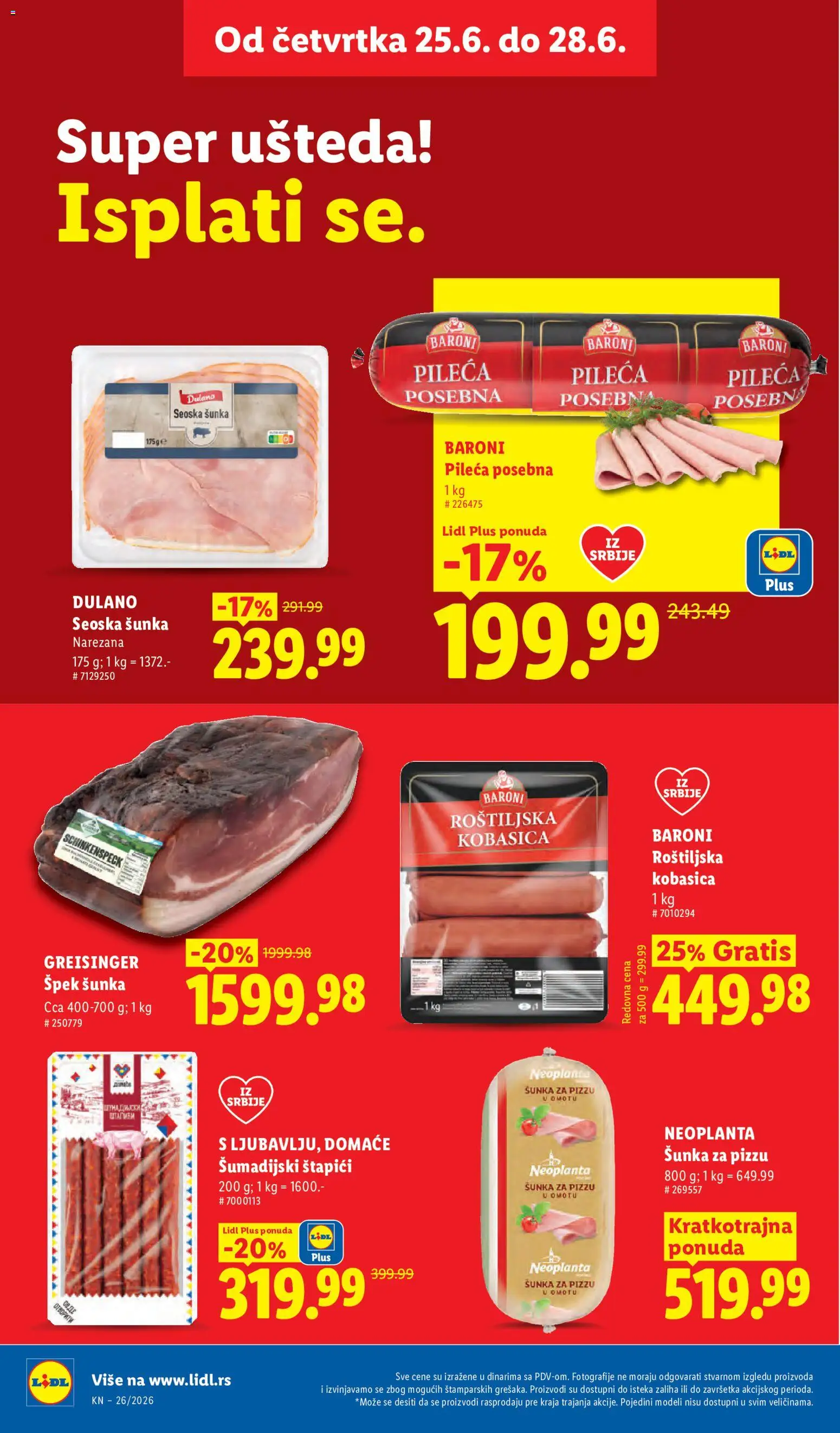 Lidl katalog - važi od 25.06.2026 | Strana: 22