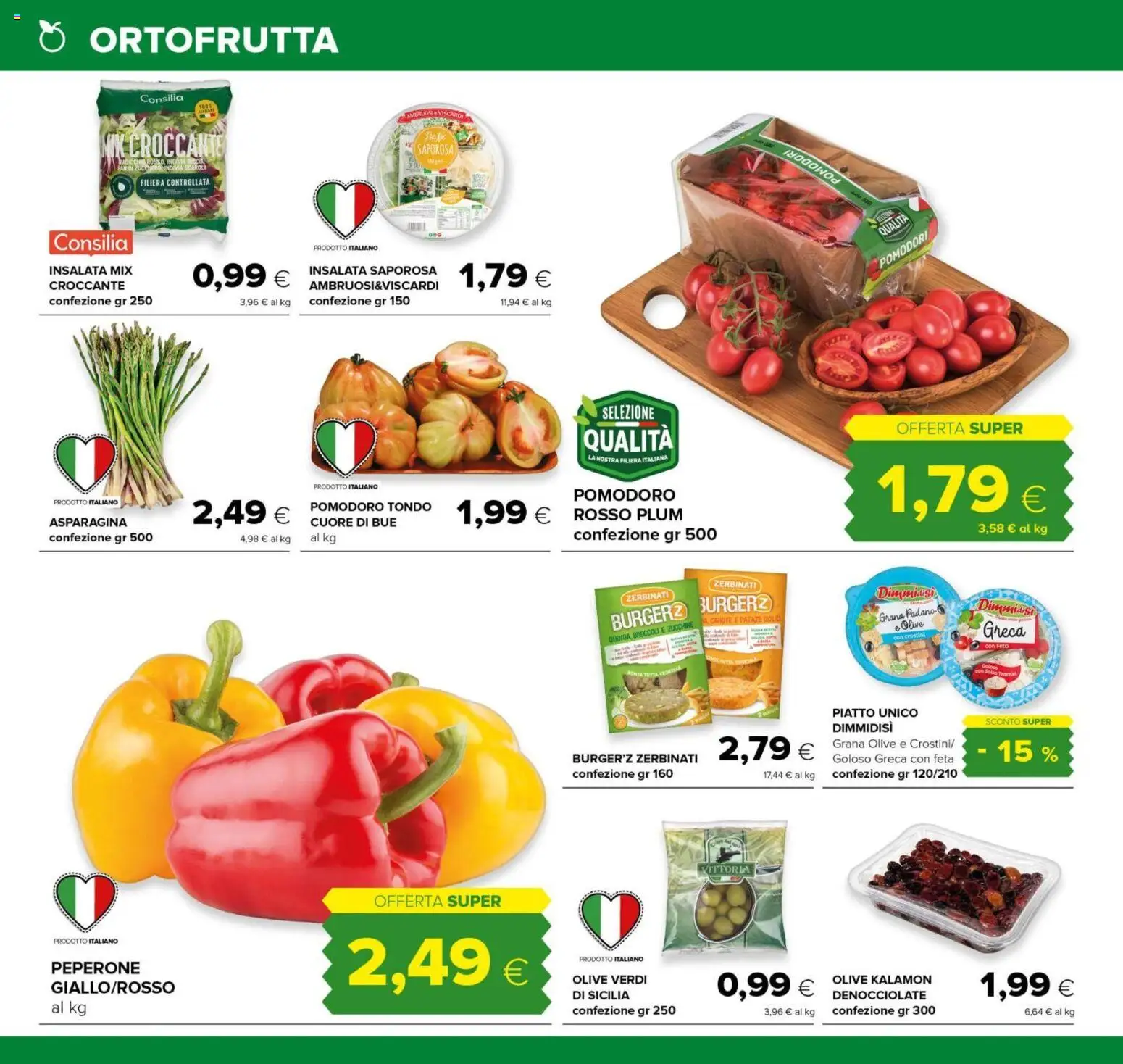 Volantino Oasi del 07.05.2026 | Pagina: 8 | Prodotti: Insalata, Patate, Pomodoro, Piatto