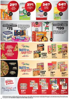 OK Foods specials catalogue – valid from 10.06.2026 | Page: 4 | Products: Cake, Flour, Cheese, Ham