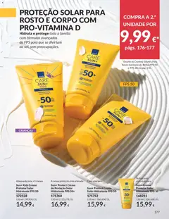 Pré-visualização Sun+ Kids Creme Protetor Solar Hidratante FPS 50, Moisturising Sun Cream, Adequado para +3 meses. válido de 01.05.2026 | Página: 177