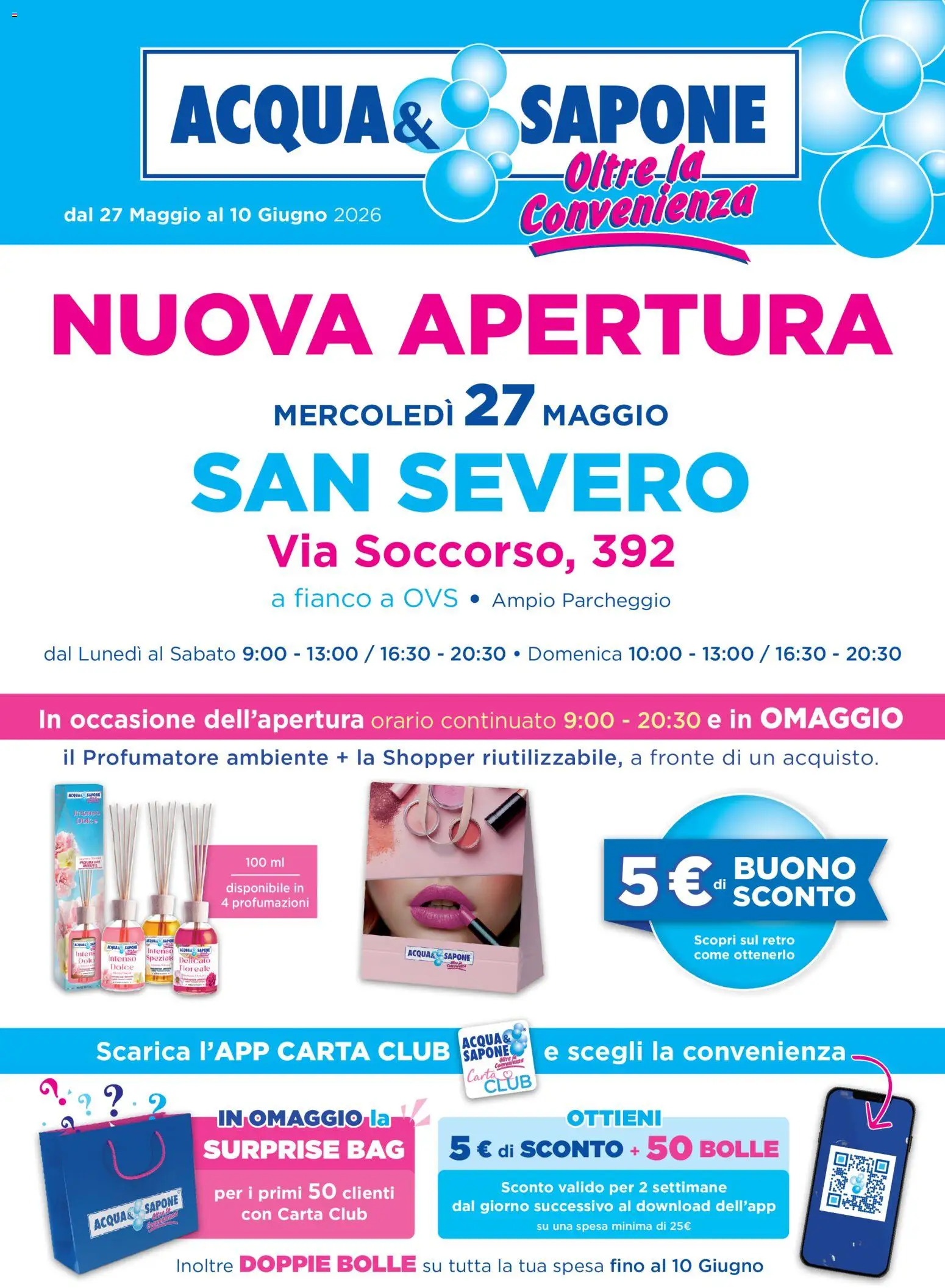 Volantino Acqua e Sapone del 27.05.2026 | Pagina: 1