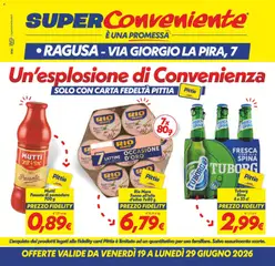 Anteprima del volantino SuperConveniente volantino Ragusa valido a partire dal 19/06/2026