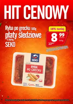 Pogląd oferty "Prim Market promocje - Ryba po grecku SEKO" - ważna od 02.10.2026