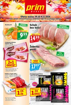 Pogląd oferty "Prim Market gazetka" - ważna od 29.10.2026
