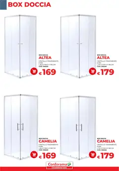 Anteprima del volantino Volantino Conforama valido a partire dal 30/01/2026 | Pagina: 24 | Prodotti: Box doccia, Doccia
