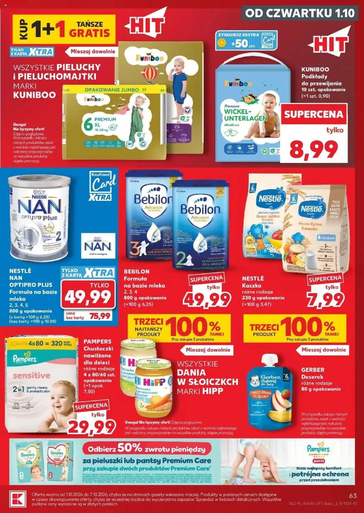 Kaufland gazetka od 01.10.2026 - od jutra PDF | Strona: 63