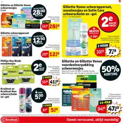 Kruidvat folder week 18 - Voorbeeld van een folder van Kruidvat, geldig van 28.04.2026 | Pagina: 49 | Producten: Kan, Scheerapparaat, Gel, Scheerschuim