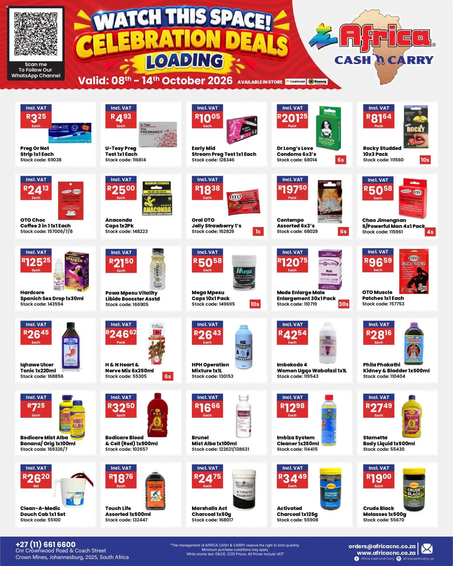 New Africa Cash & Carry catalogue – valid from 08/10/2026 | Page: 19