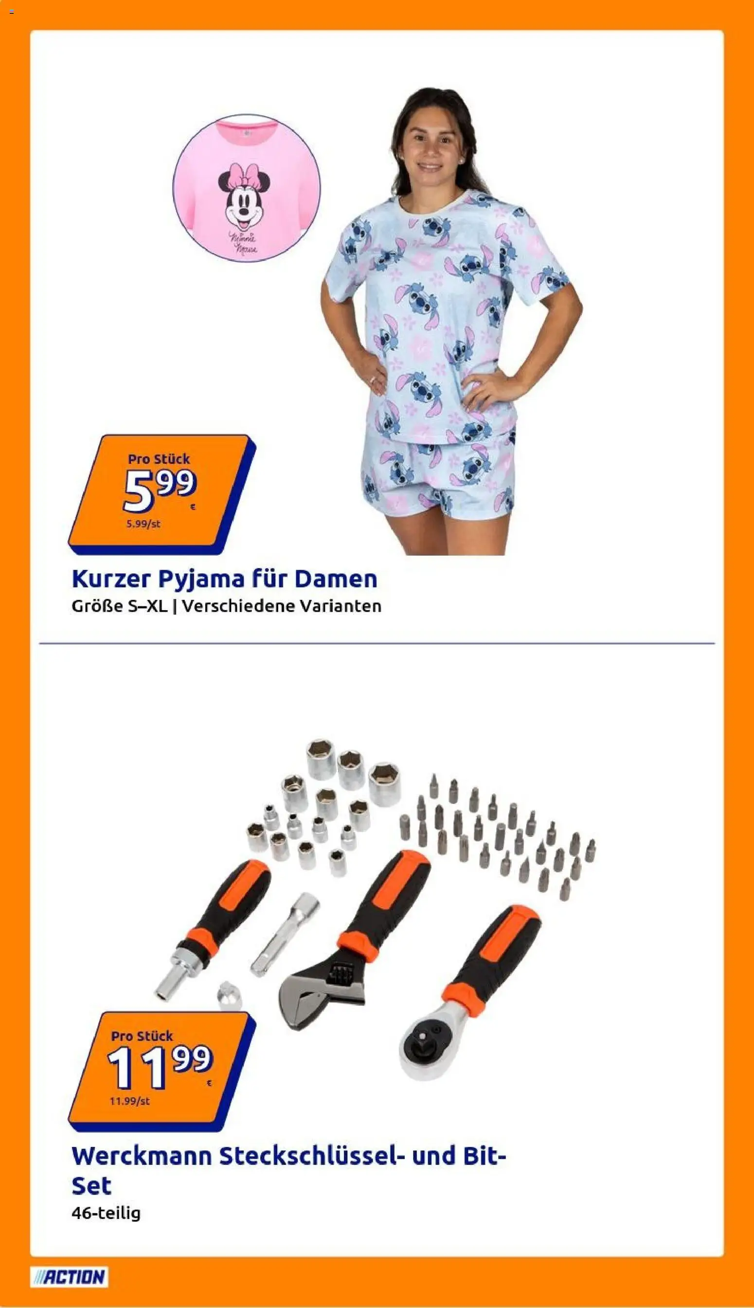 Action Prospekt – gültig ab 01.07.2026 | Seite: 12 | Produkte: Pyjama