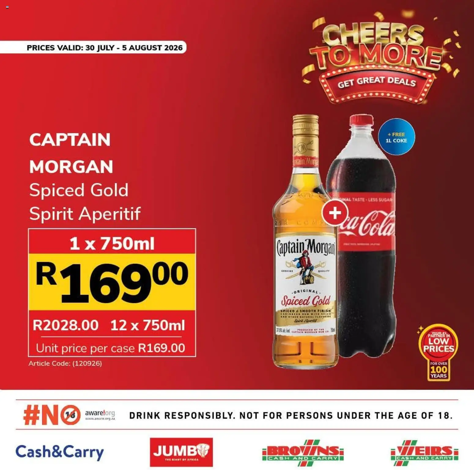 New Jumbo catalogue – valid from 30/07/2026 | Page: 8 | Products: Case, Coke, Sugar