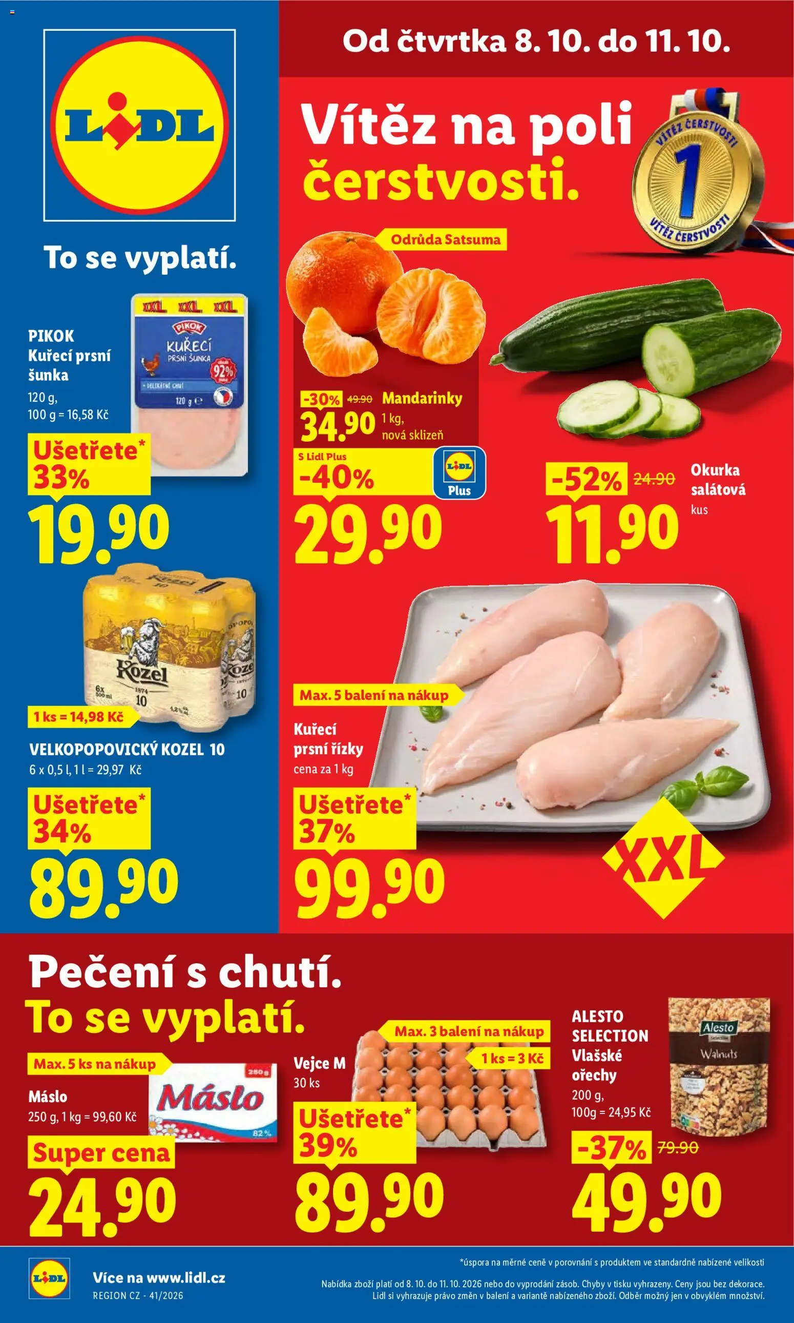 Lidl od  - Nový akční leták Čtvrtek, 8 Října
