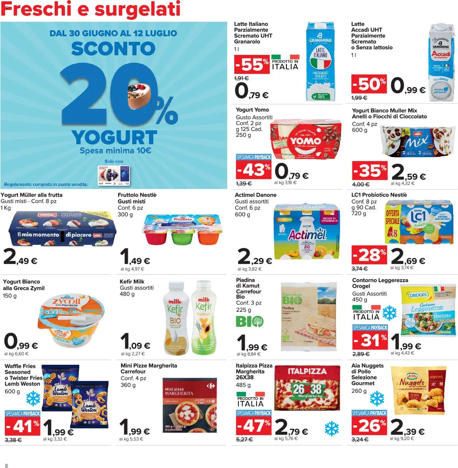 Volantino Carrefour del 30/06/2026 | Pagina: 8