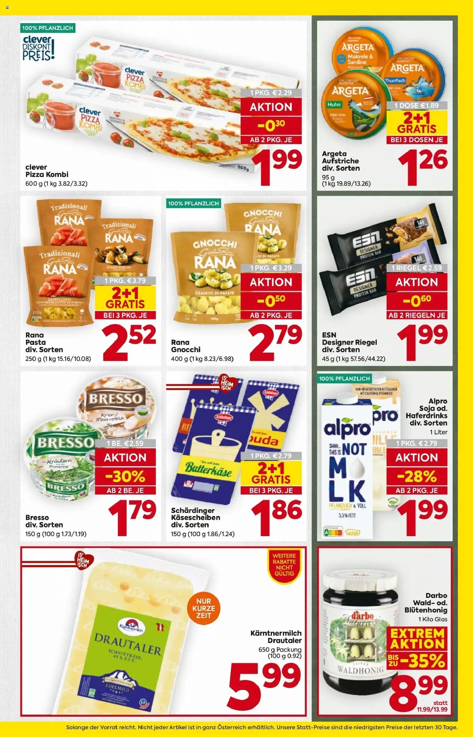 Billa - BILLA: Flugblatt gültig bei BILLA & BILLA PLUS ab 17.09.2026 - Angebote, Prospekt | Seite: 9 | Produkte: Pasta, Meerrettich, Pizza