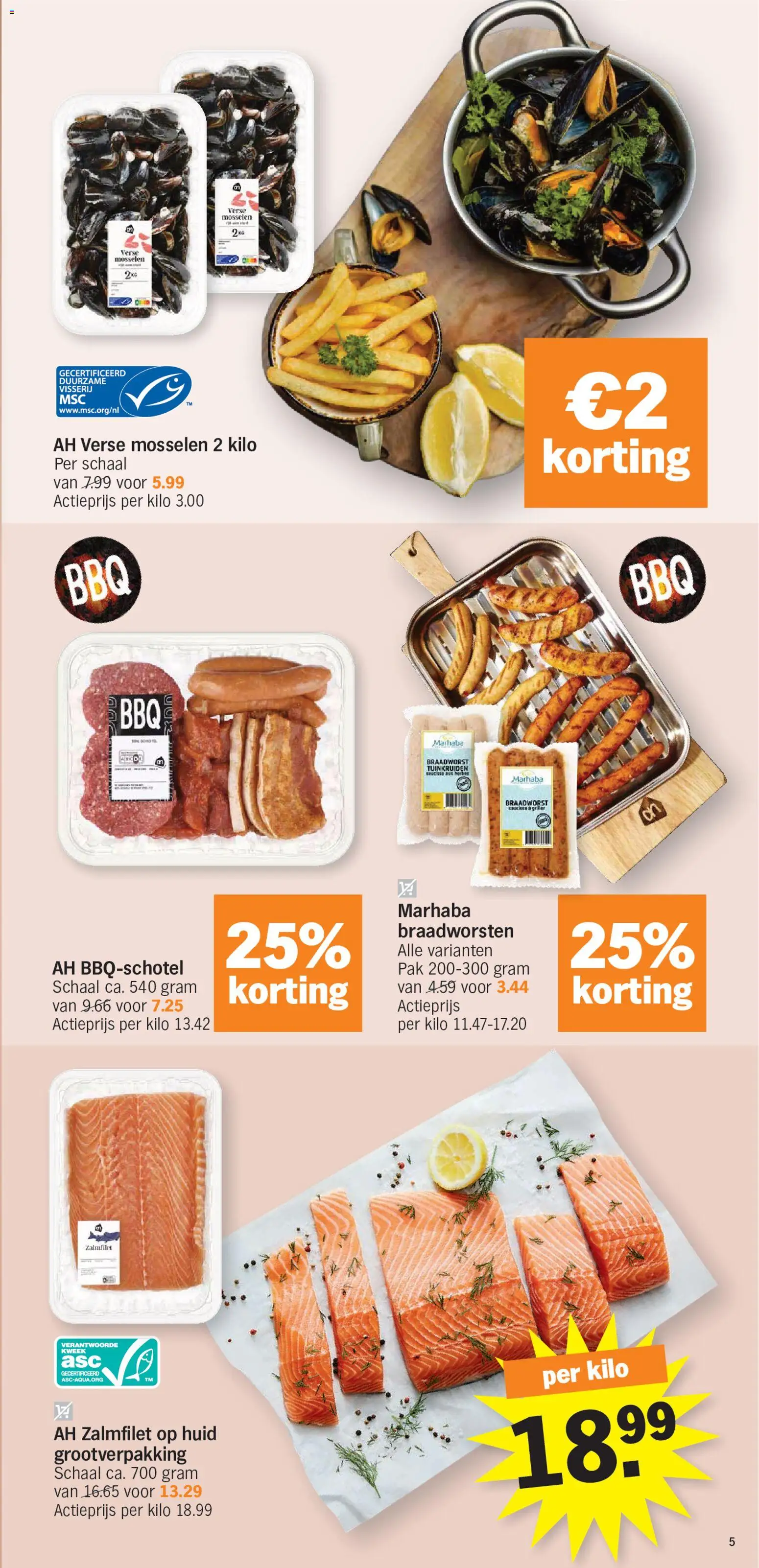 {H1} | Pagina: 5 | Producten: Mosselen, Schaal