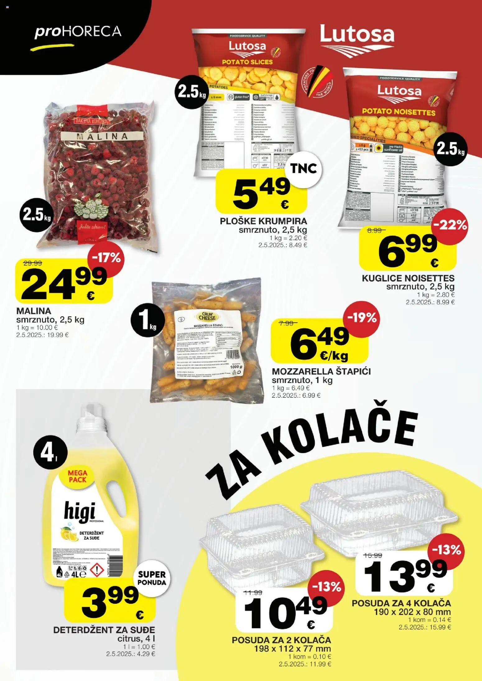 Stanić Diskont katalog | vrijedi od 09.04.2026 | Stranica: 4 | Proizvodi: Med, Mozzarella, Deterdžent, Štapići
