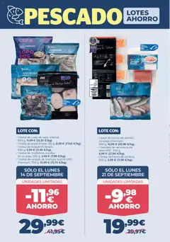 Vista previa La Sirena folleto válido desde el 10/09/2026 | Página: 8 | Productos: Atún, Pescado, Salmón, Sushi