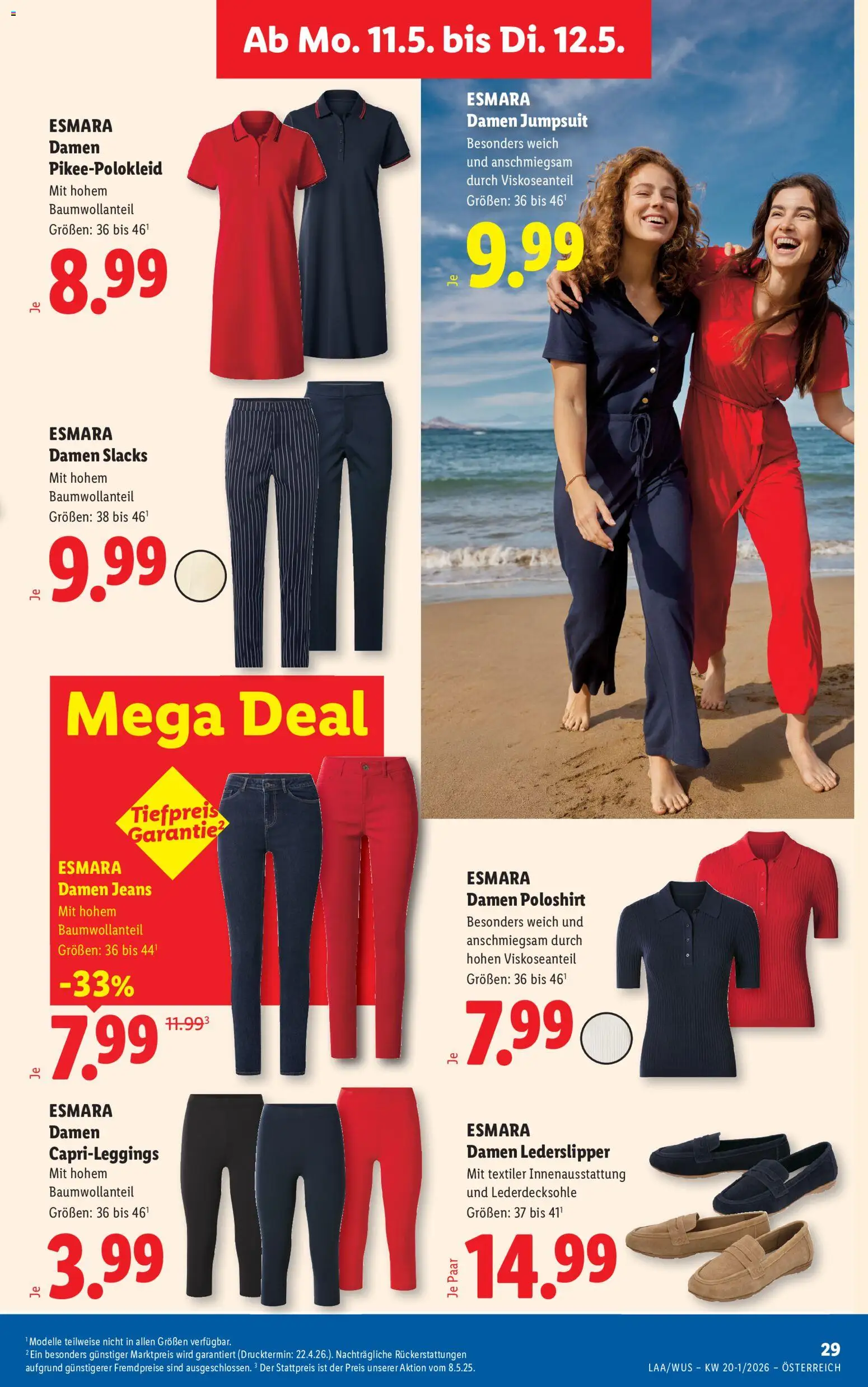 Lidl Flugblatt - Oberpullendorf, Güssing, Oberwart gültig ab 07.05.2026 | Seite: 34 | Produkte: Jeans