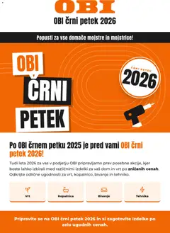OBI katalog akcije – veljaven od 26.10.2026