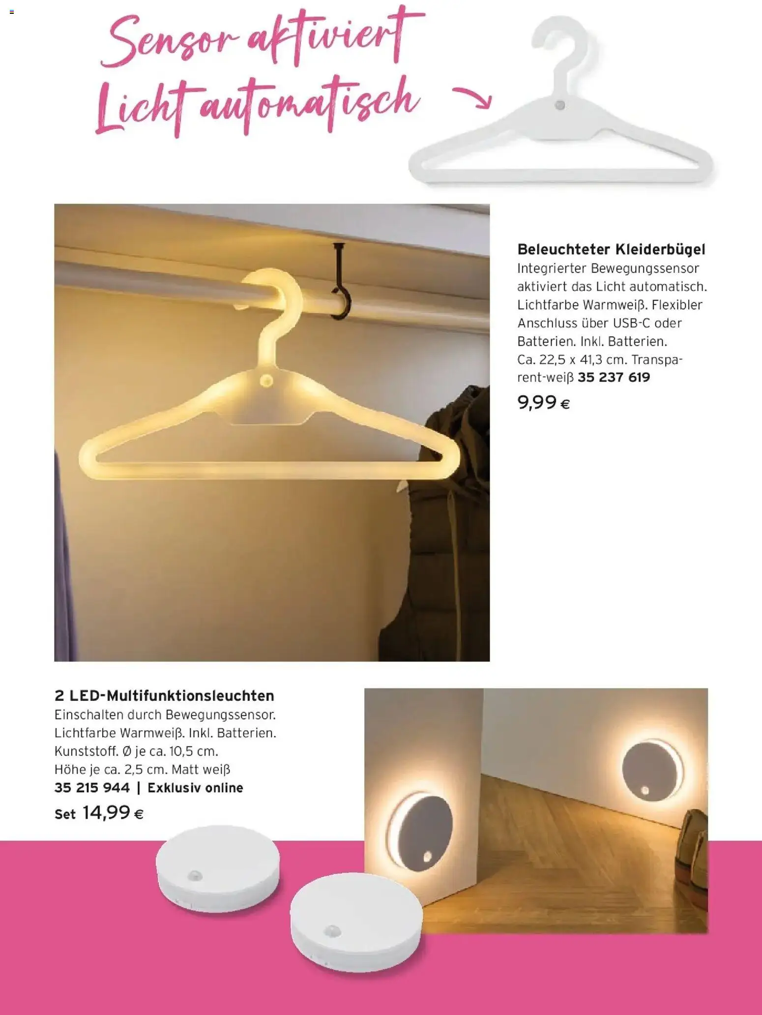 Tchibo Eduscho Tchibo Magazin von 05.08.2026 - Aktuelle Angebote | Seite: 25 | Produkte: Kleiderbügel
