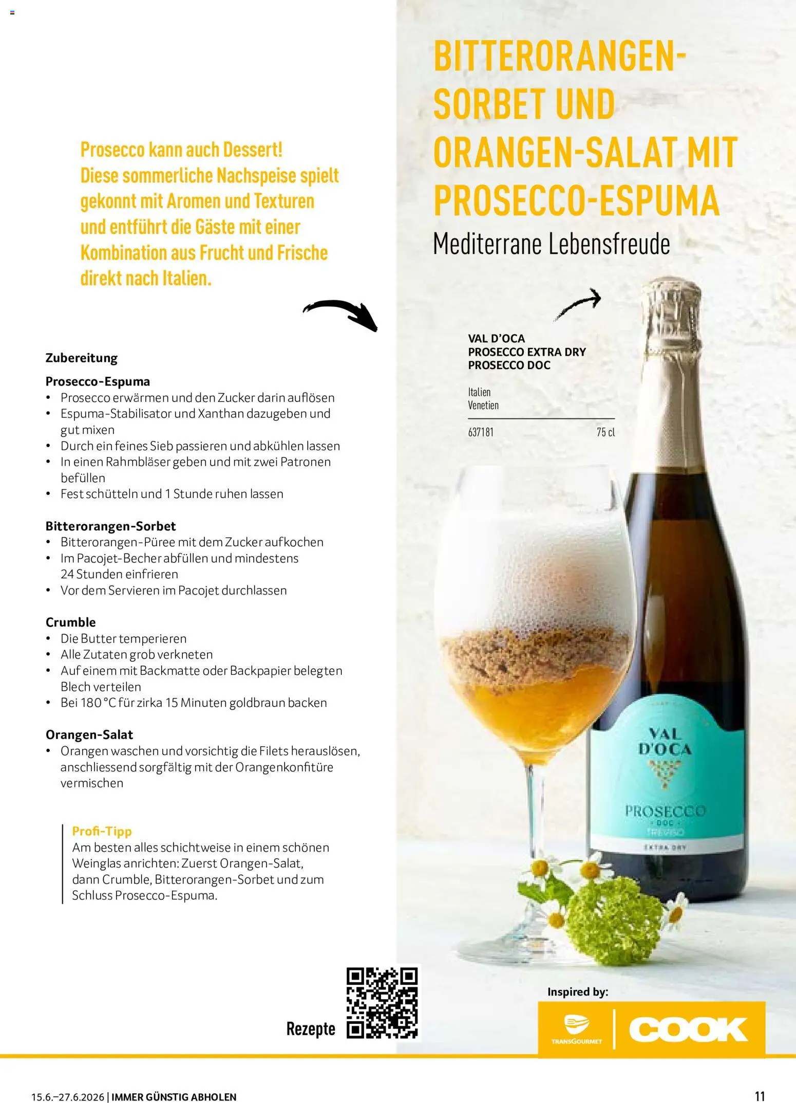 Prodega aktionen Summertime – gültig ab 15.06.2026 | Seite: 11 | Produkte: Butter, Orangen, Zucker