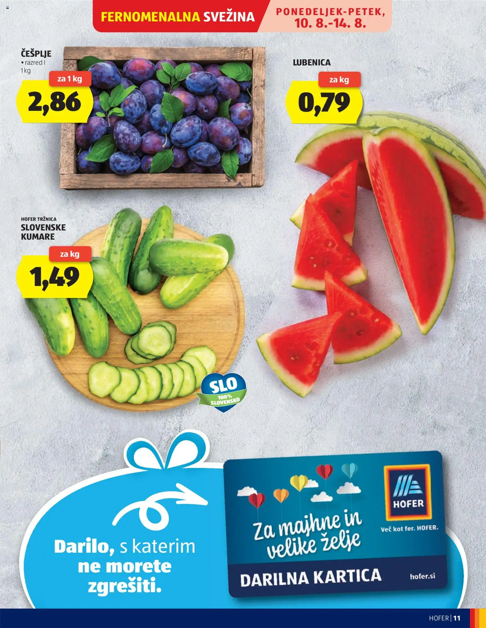 Novi Hofer katalog ponudbe – veljaven od 05.08.2026 | Stran: 11