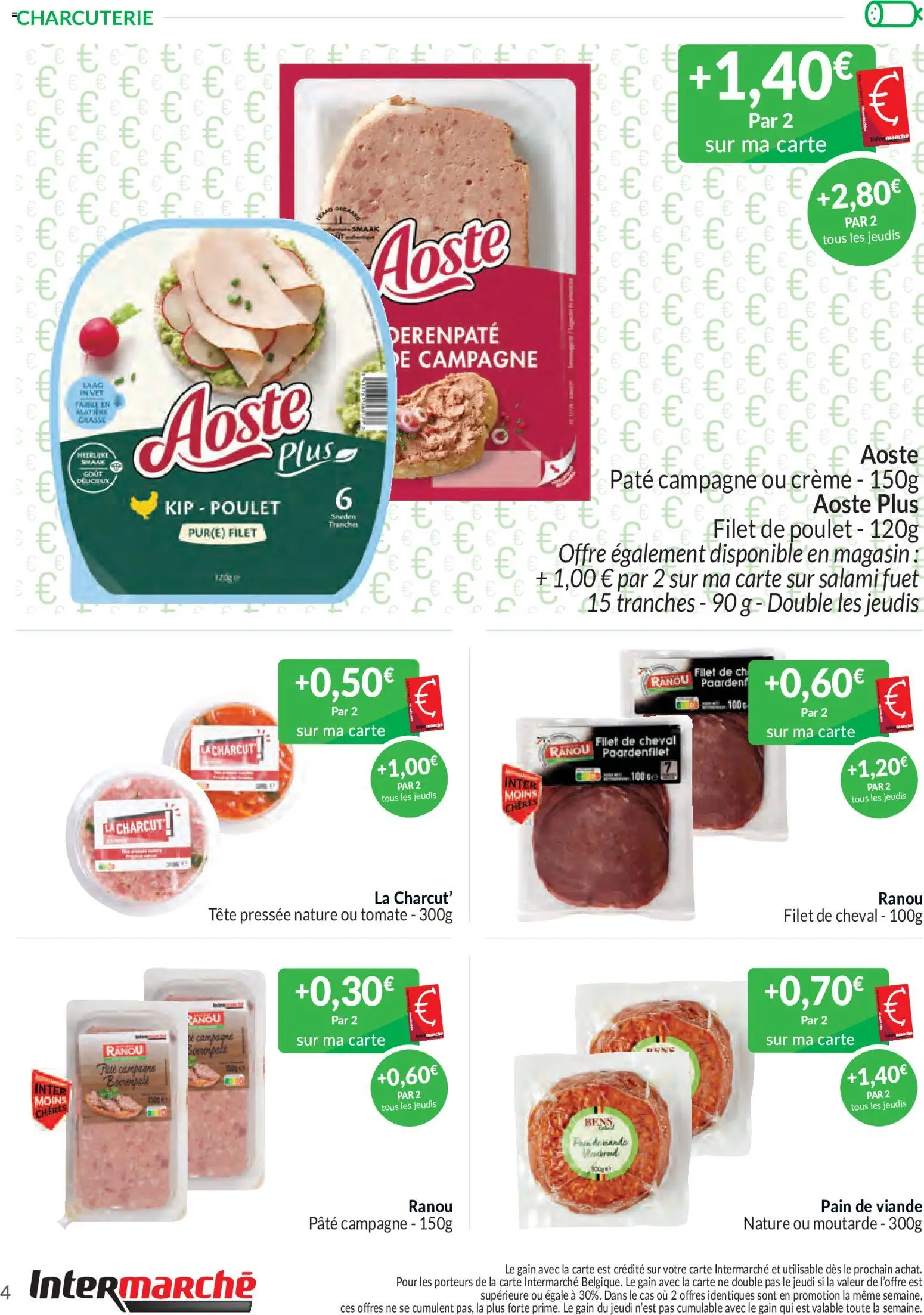 {H1} | Pagina: 4 | Producten: La, Pâté, Filet, Salami