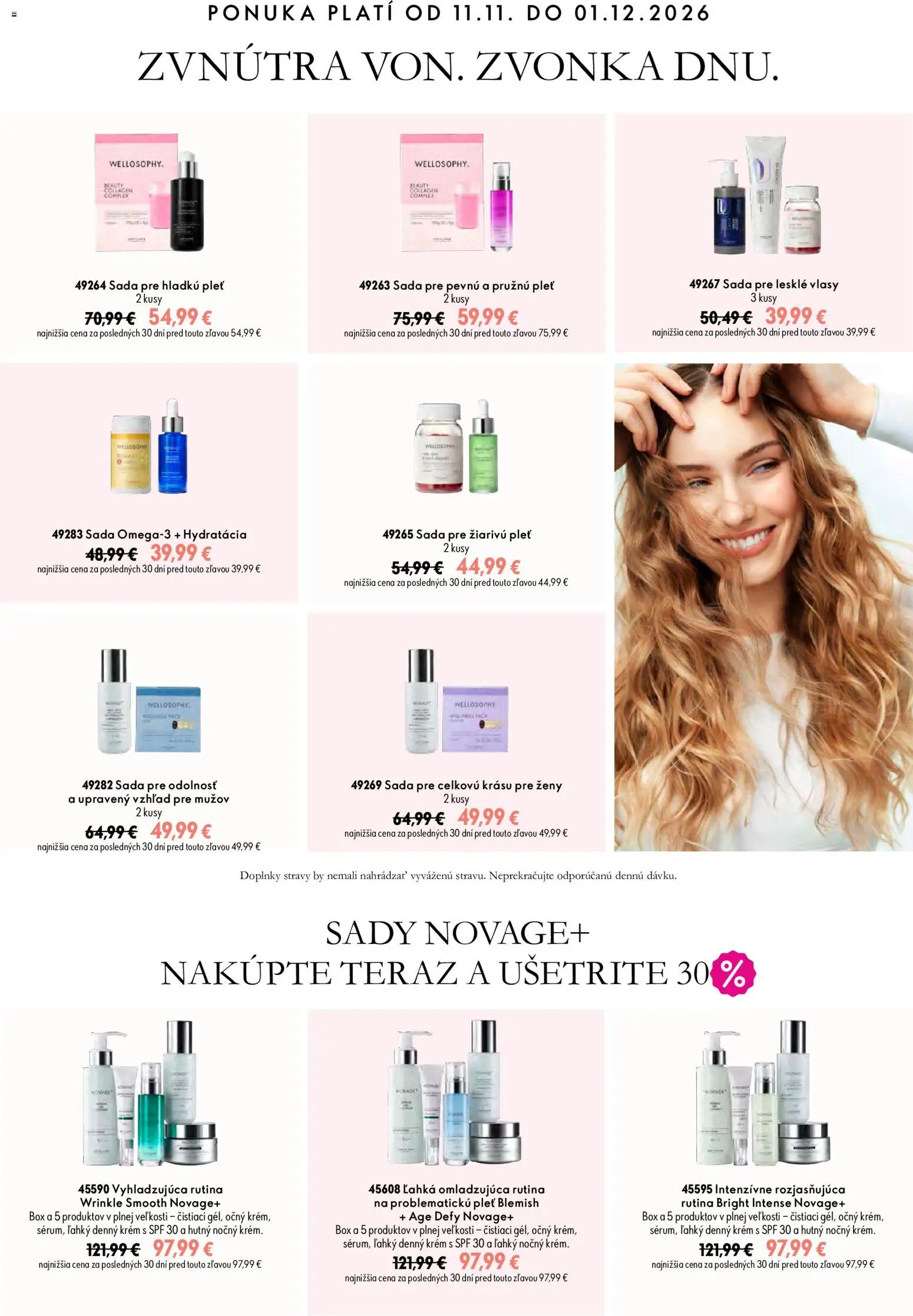 Nové Oriflame akcie – leták je platný od 11.11.2026 | Strana: 4 | Produkty: Krém