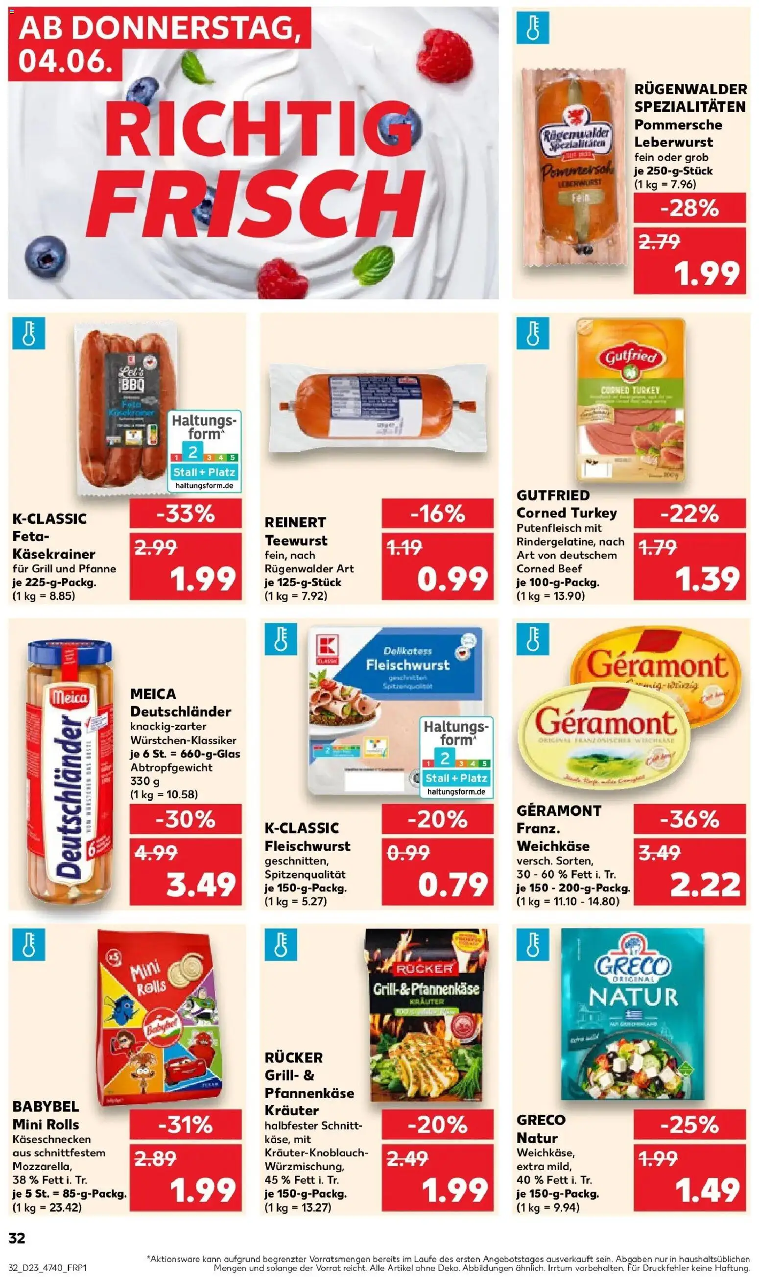 Kaufland Prospekt Hannover – gültig ab 04.06.2026 | Seite: 32
