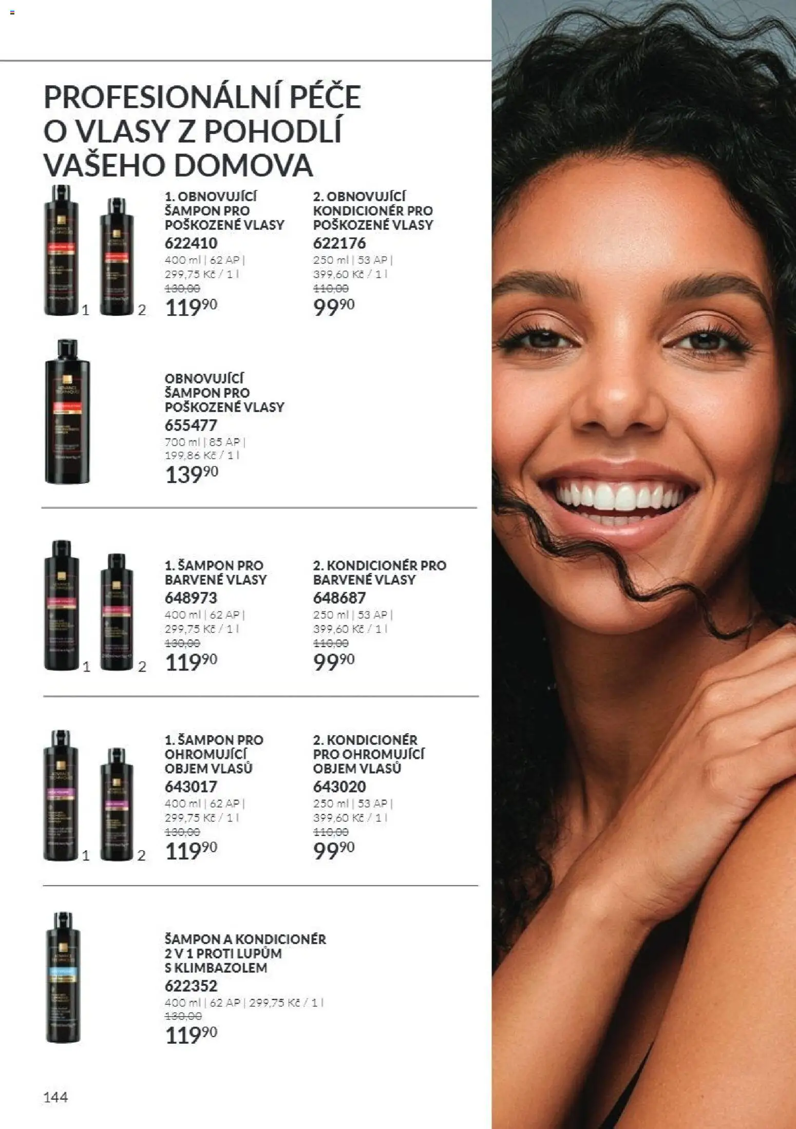 Avon Katalog 11/2026 od 01.11.2026 | Strana: 144 | Produkty: Šampon, Kondicionér
