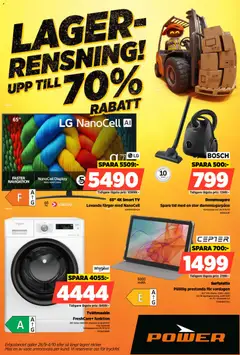 Power erbjudanden - Förhandsvisning av reklamblad från butik Power aktuell från 28/09/2026
