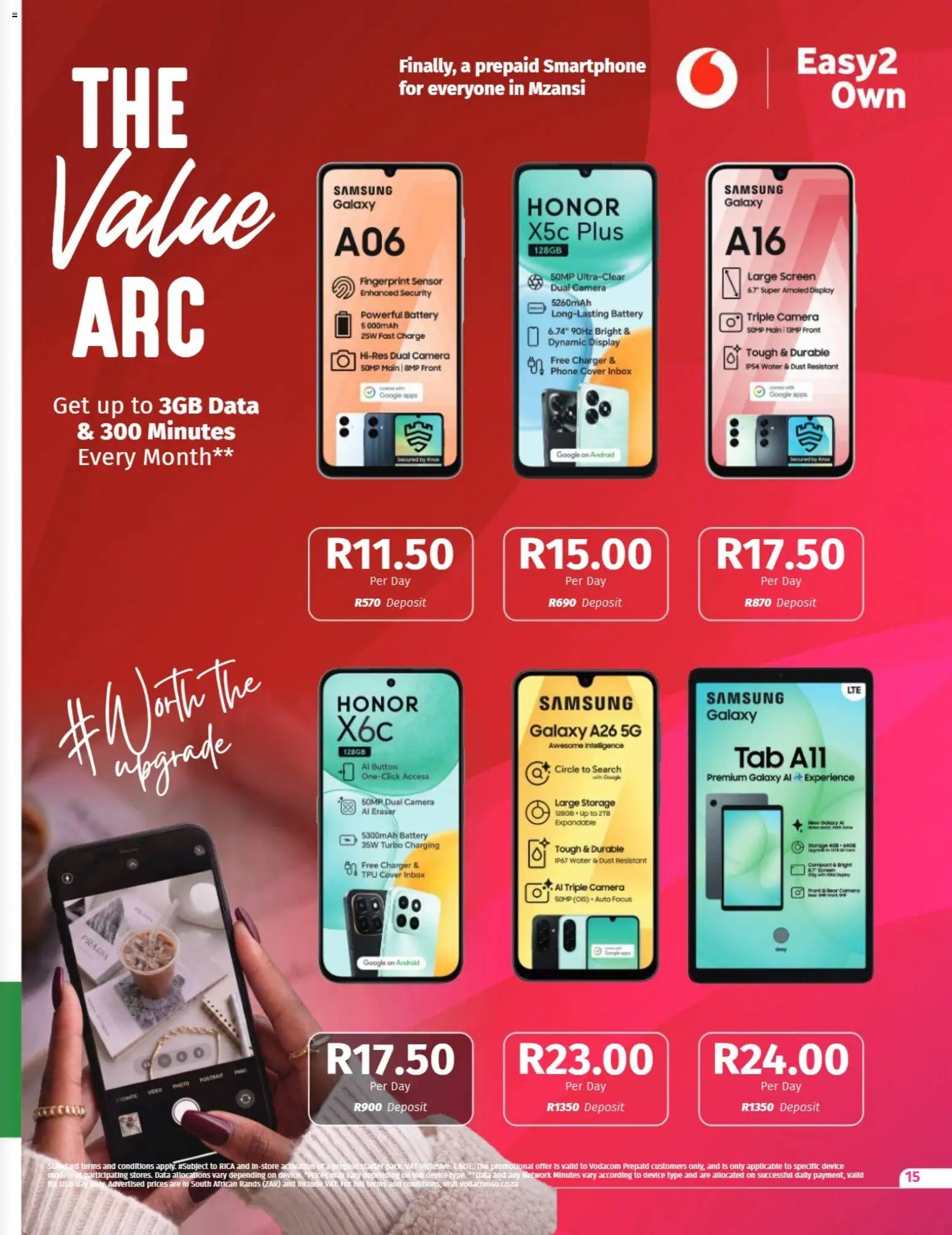 New Vodacom catalogue – valid from 07/07/2026 | Page: 15