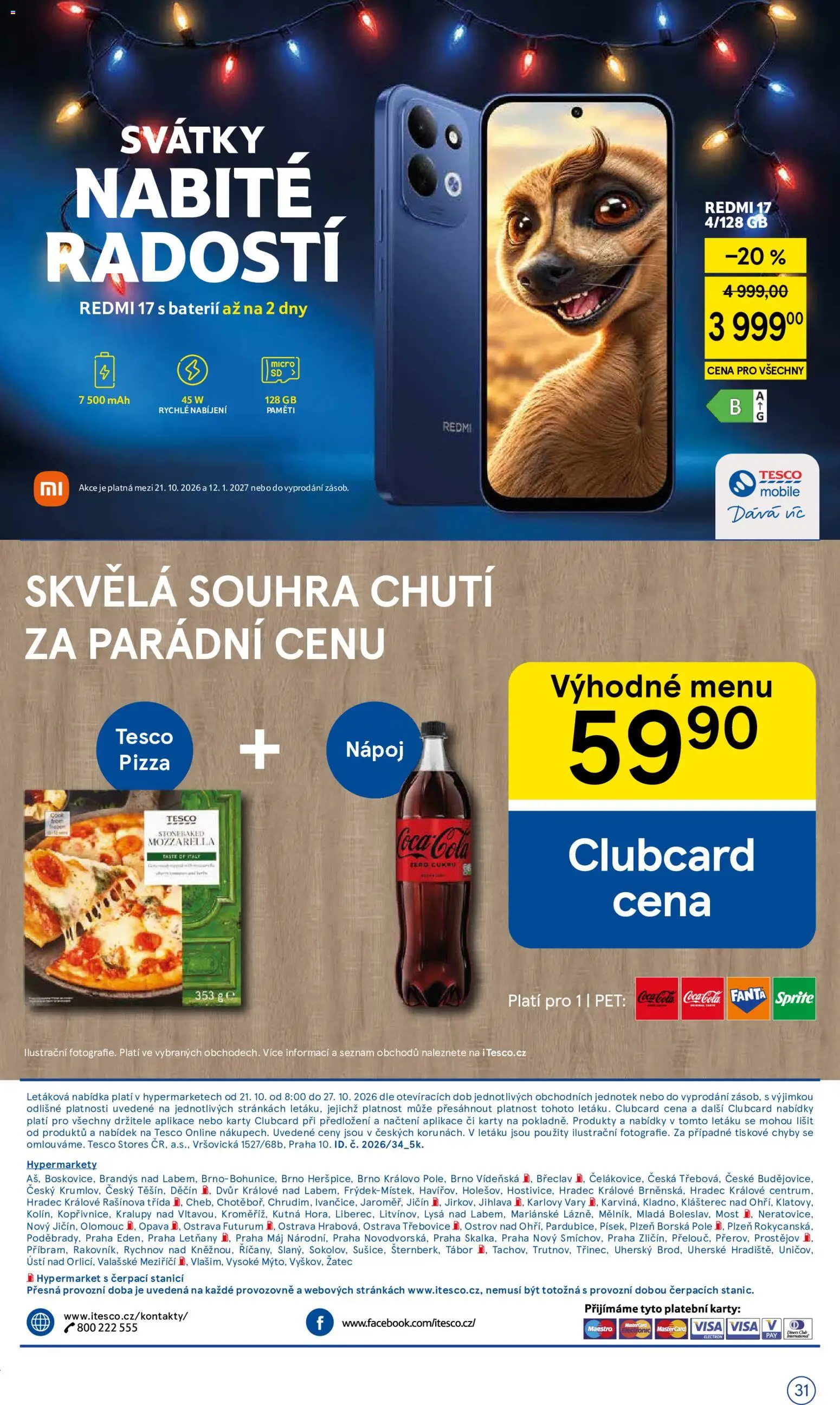 Tesco leták - Hypermarket od 21.10.2026 | Strana: 31