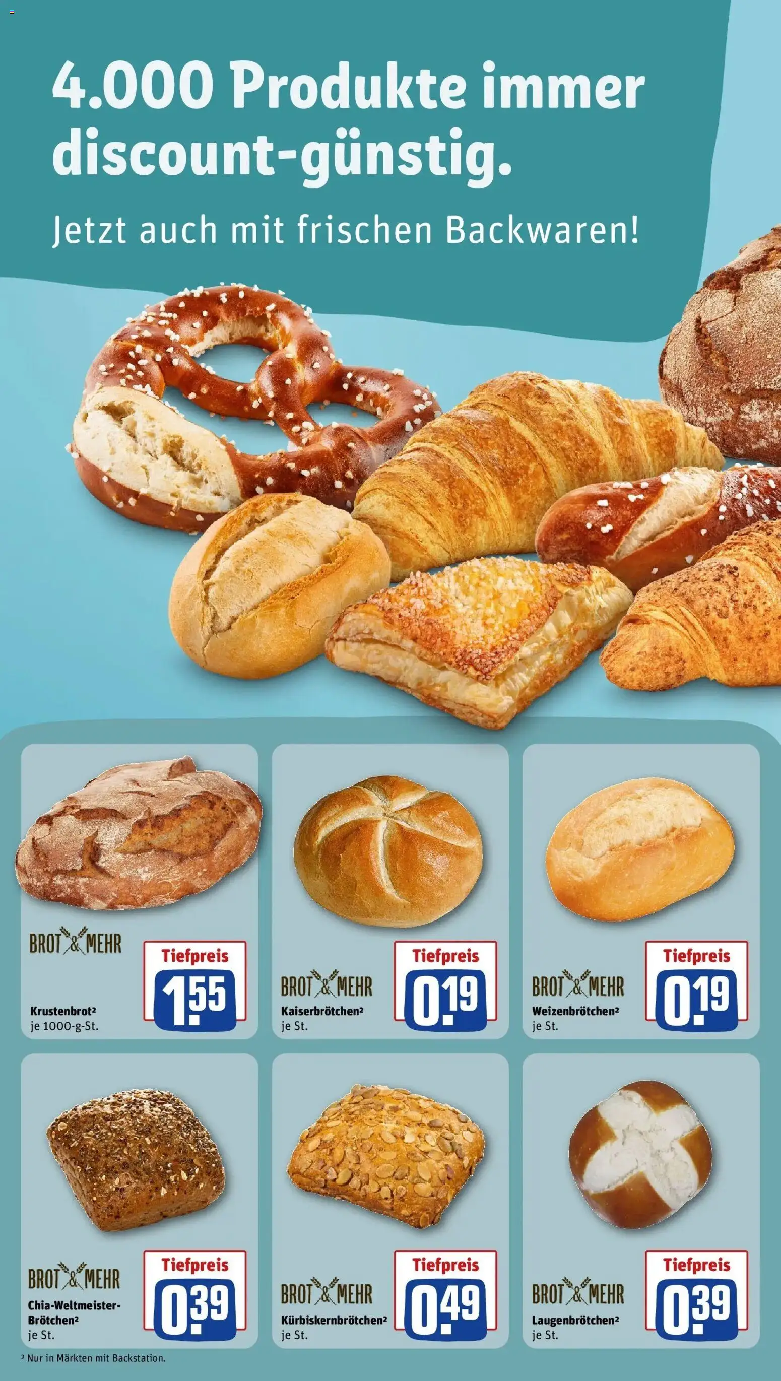 Rewe prospekt Bielefeld	 – gültig ab 22.02.2026 | Seite: 12 | Produkte: Brot