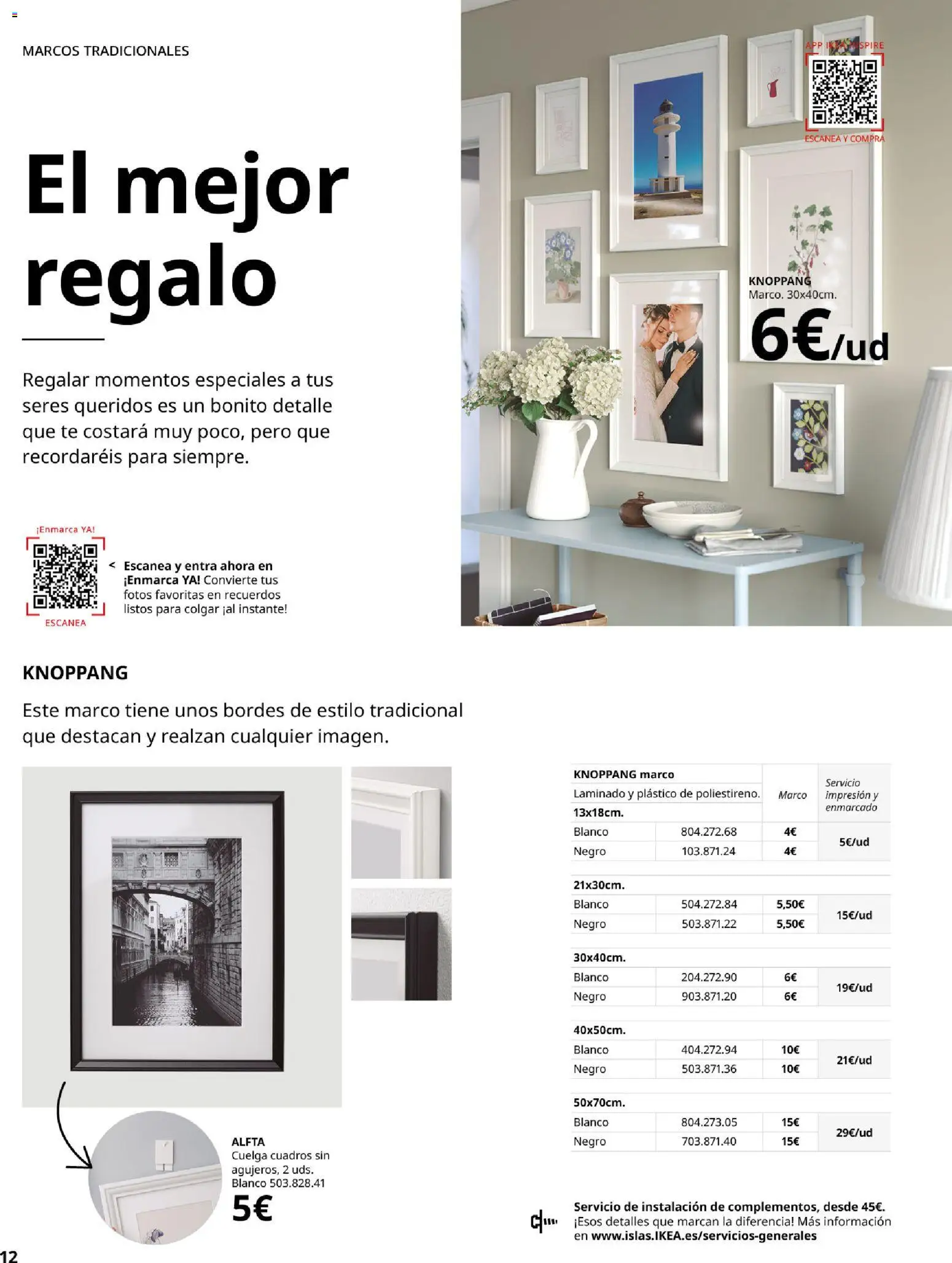 IKEA - Enmarca ya │ válido desde el 01/09/2026 | Página: 12 | Productos: Té, Marco