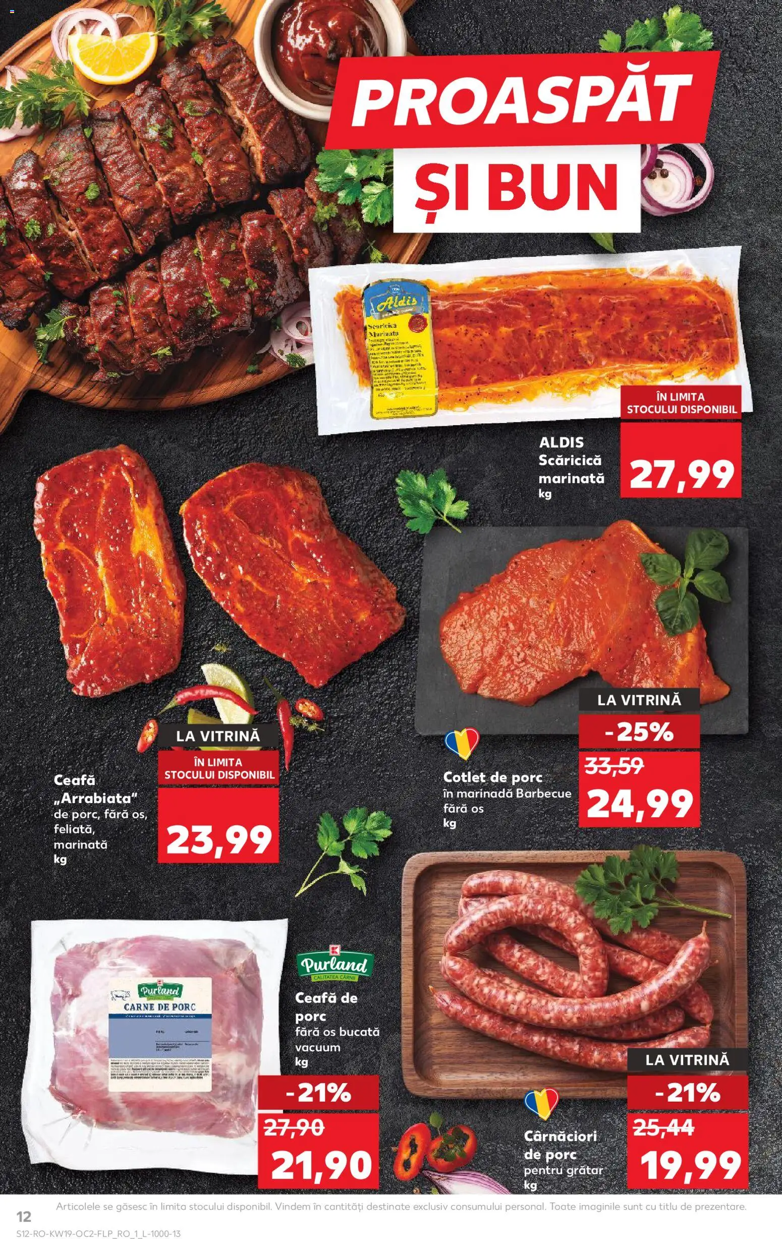 Noul catalog Kaufland – valabil de la 06.05.2026 | Pagină: 12 | Produse: Keçeli kalem, Grătar, Vitrină, Marinadă