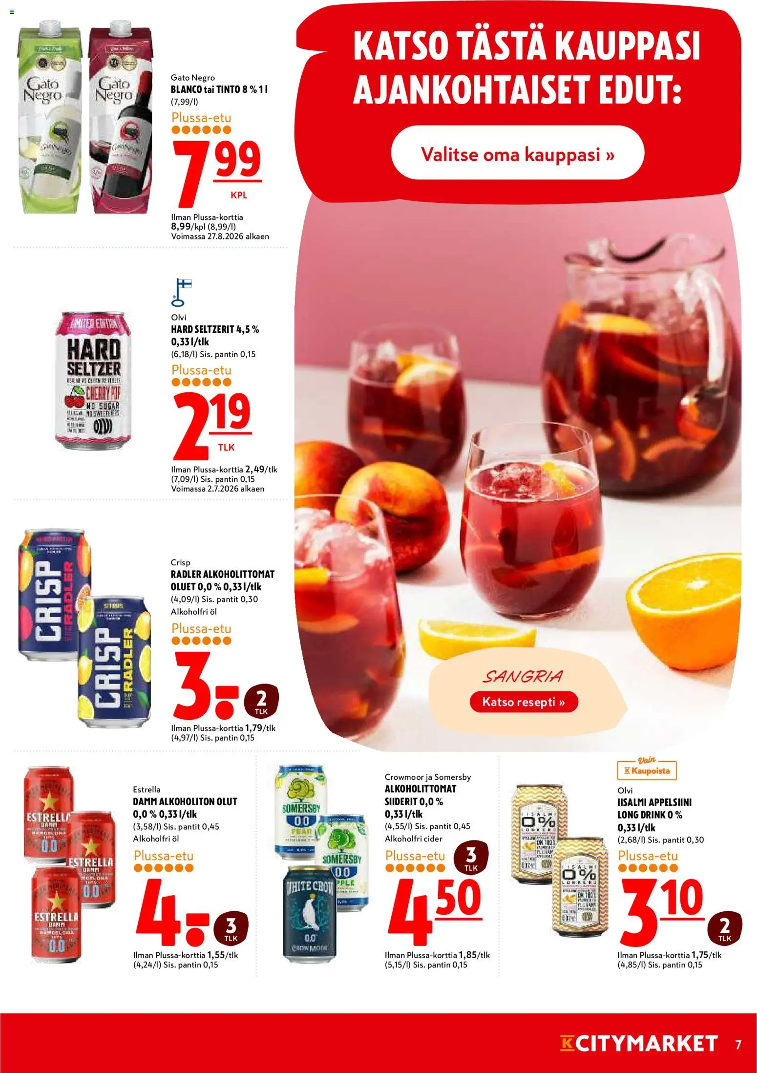 K-Citymarket tarjoukset – voimassa 24/09/2026 alkaen | Sivu: 7